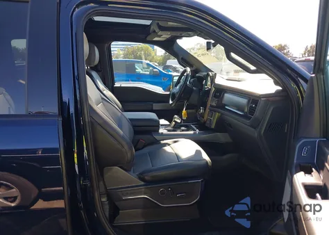 2023 Ford F-150 Lightning Lariat from USA, damaged, VIN 1FTVW1EV5PWG10661